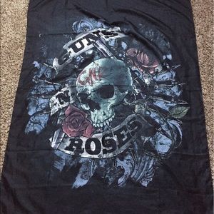 Guns N roses wall flag