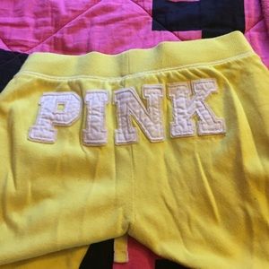 Pink sweats