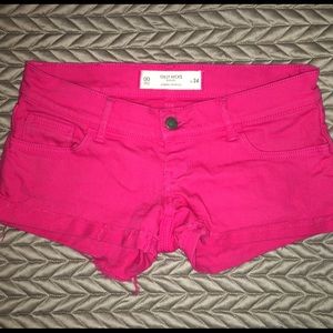 Gilly Hicks Hot Pink Shorts