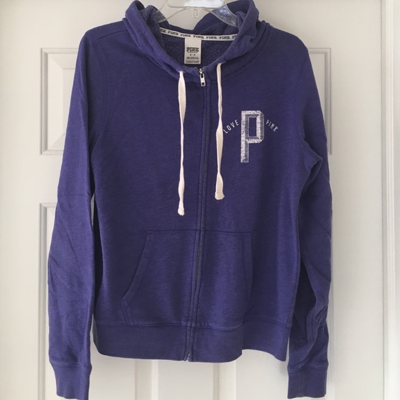 Zip-up PINK sweatshirt