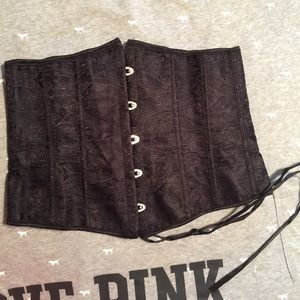 Lace up waist corset/ trainer