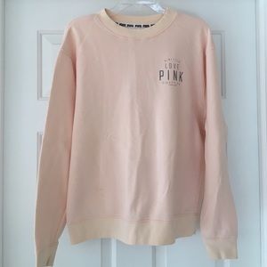 PINK hoodless sweatshirt
