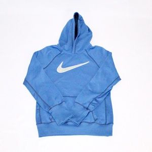 light blue nike pullover