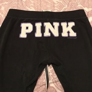Black VS Pink Sweat pants