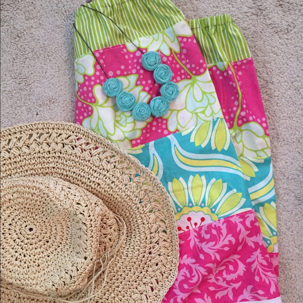 Handmade Amy butler fabric skirt