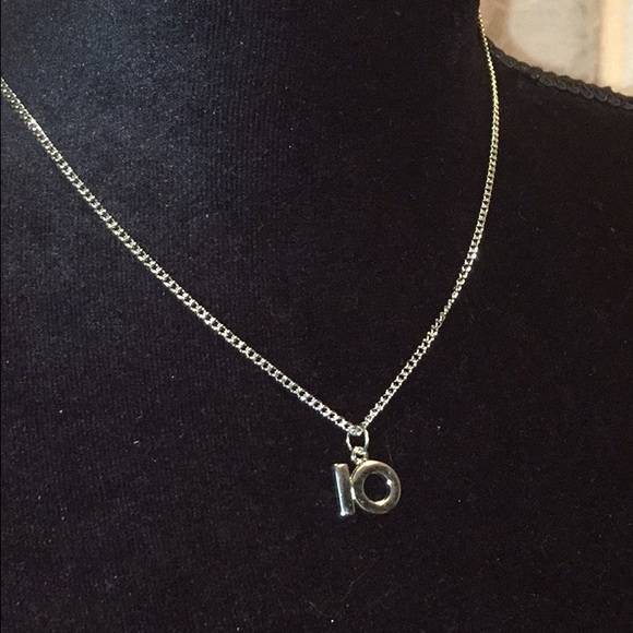"10" vintage charm necklace birthday anniversary - Picture 2 of 4