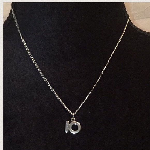 "10" vintage charm necklace birthday anniversary - Picture 4 of 4