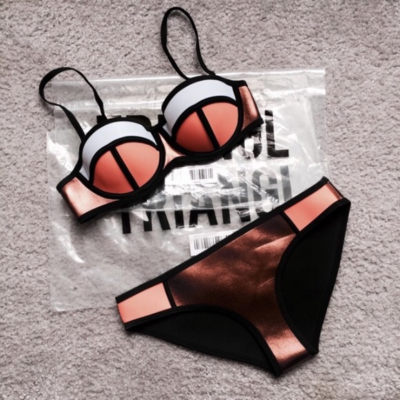 triangl swimwear Other - authentic triangl bikini poppy melon rose
