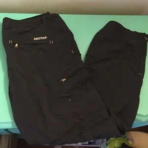All black cargo pants