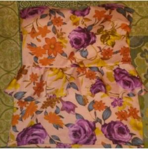 NWOT Strapless top