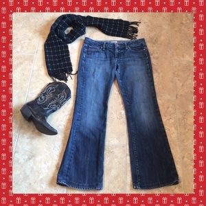 Paige Denim Laurel Canyon Lowrise Bootcut. Cool 30