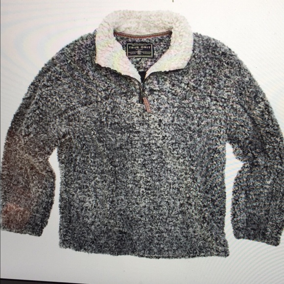 True Grit Charcoal Pullover - Picture 1 of 2