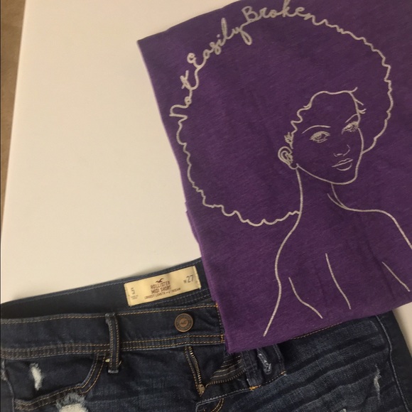 ❗DENIM SHORTS❗Hollister - Picture 3 of 3