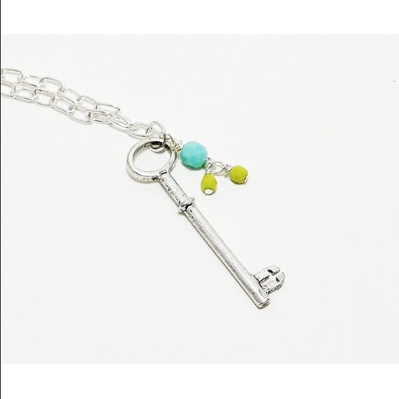 Silver Key Necklace - Picture 4 of 4