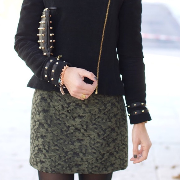 Zara camouflage skirt!