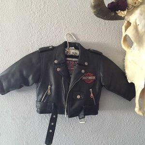 Kids Harley Davidson Leather jacket