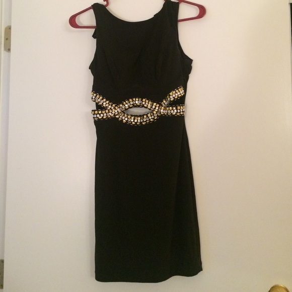 Semi-formal black dress