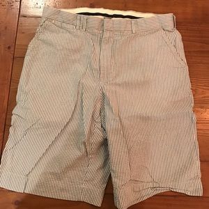 Polo Ralph Lauren Blue and White Shorts