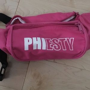Pink alpha PHI or pi PHI fanny pack