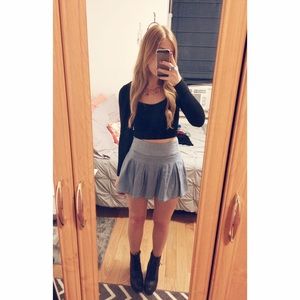Denim skater skirt 💙