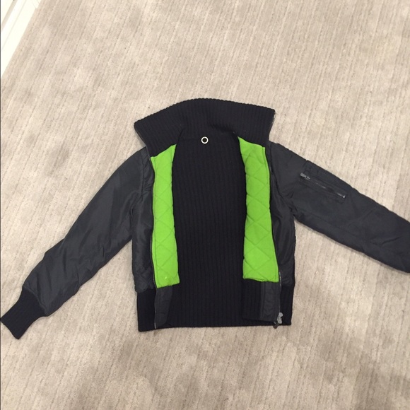Fun Bomber jacket Puffer/Knit - Picture 2 of 3