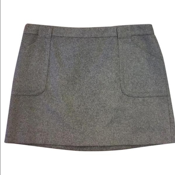 J. Crew Dresses & Skirts - J crew wool / cashmere mini skirt