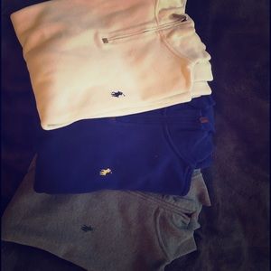Polo Ralph Lauren quarter zip sweaters