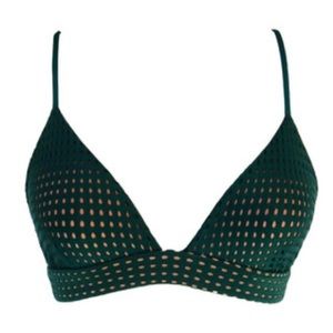 Acacia Awapui Top in Seaweed mesh