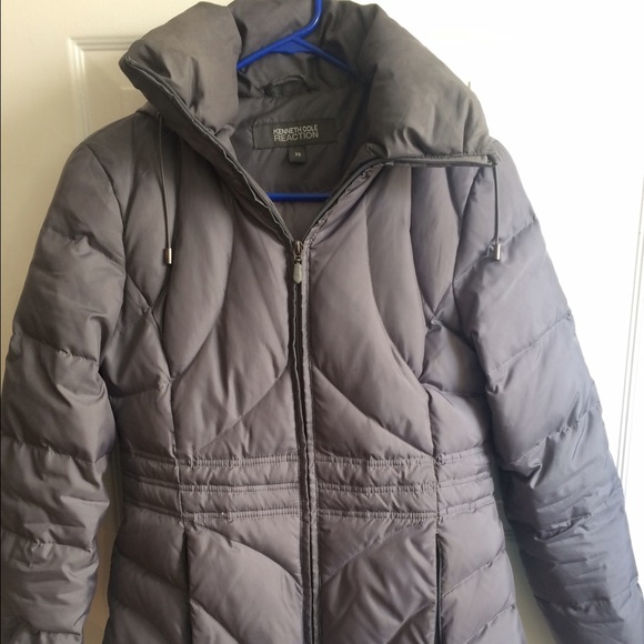 Kenneth Cole Hooded Down Jacket - XS