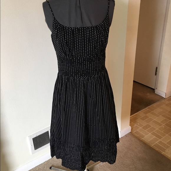 Black and White Polka Dot Dress