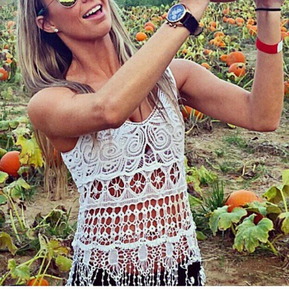 Festival crochet top