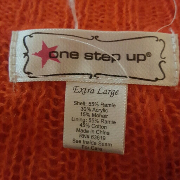 One step up Juniors XL fall sweater - Picture 4 of 4