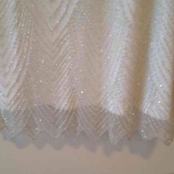 White cocktail dress