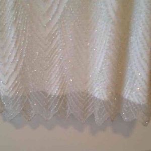 White cocktail dress