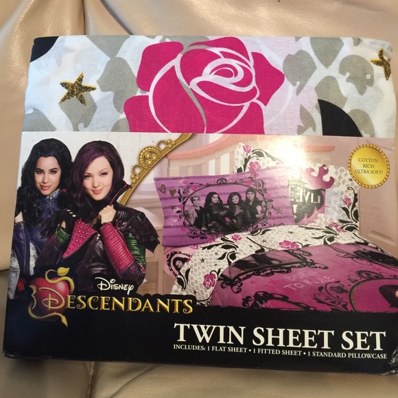 Disney Descendants twin sheet set