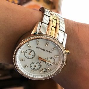 Michael Kors Tri-Tone Watch
