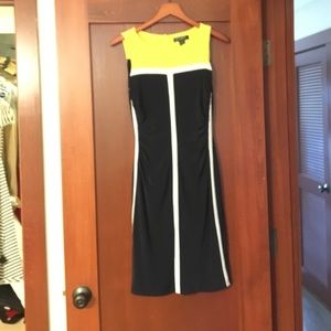 Ralph Lauren color block dress. Size 2.