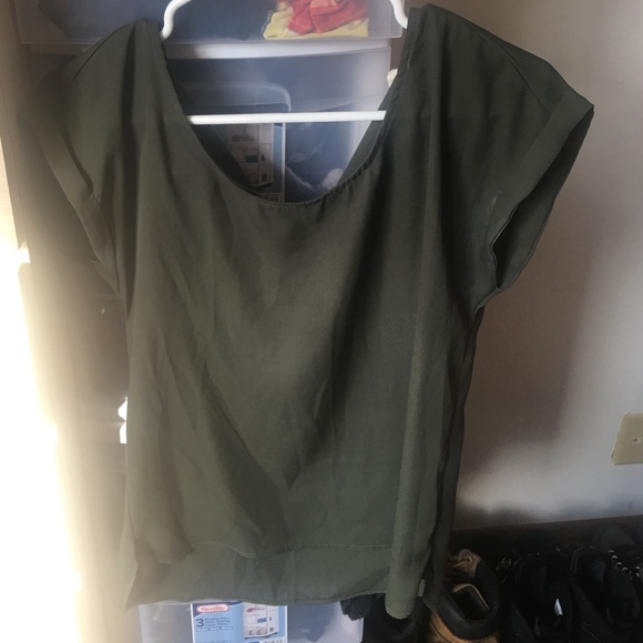 Hi-low dress top
