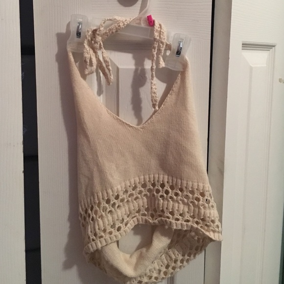 Halter style crop top