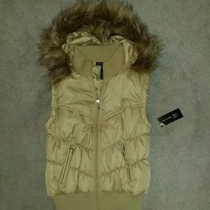 Faux Fur Bubble Vest