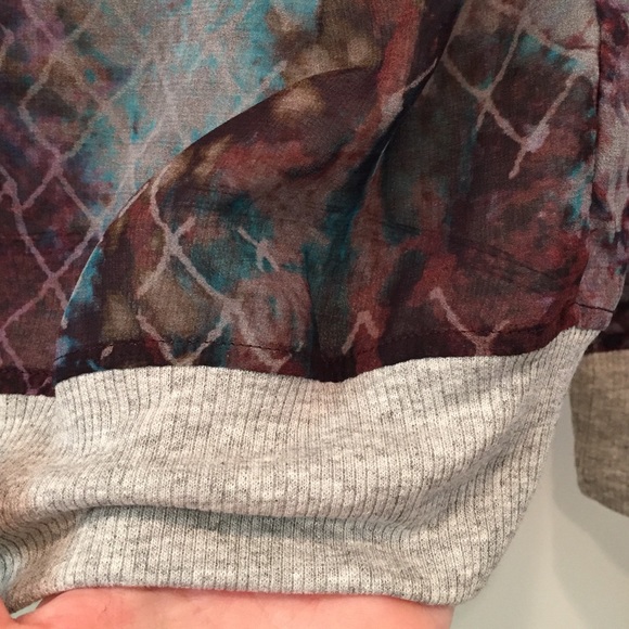 Calvin Rucker Sheer Snake Print Sweatshirt - Picture 4 of 4