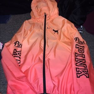 VS pink windbreaker