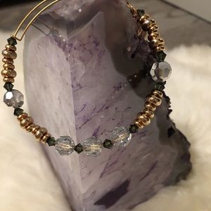 Alex & Ani with Swarovski crystals bracelet