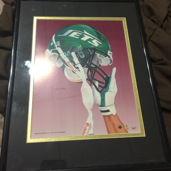 New York Jets collector frame