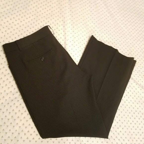 Express "Editor" Pinstripe Trousers