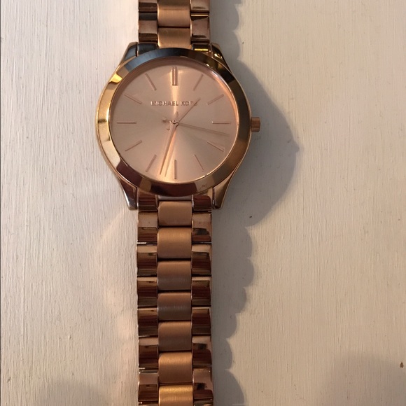 Rose Gold Michael Kors Watch main image 4