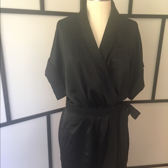 Banana Republic Monogram Black Dress NWT