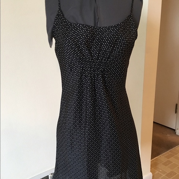 Black and White Polka Dot Nightgown