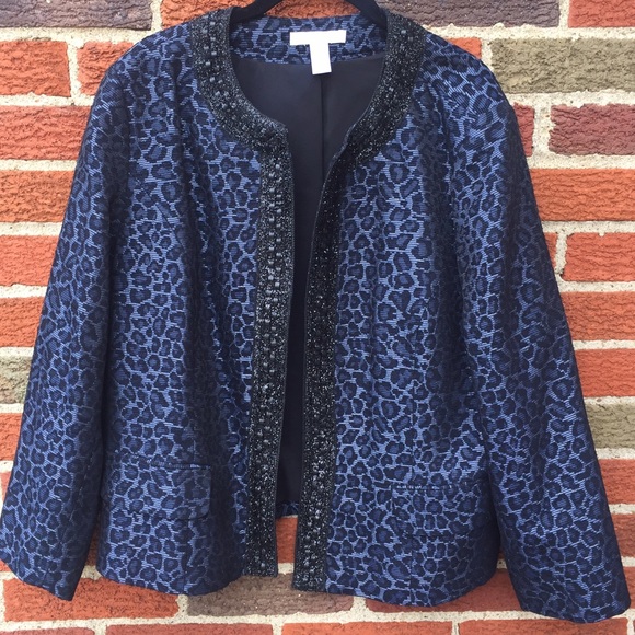 Chico's 🐾 Animal Print Jacket