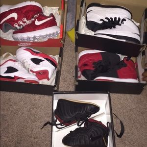 J's and Nikes baby shoes